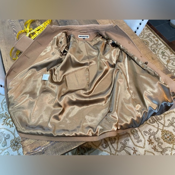 Kristen Blake Camel 60% Wool Coat, Size 10 - Picture 8 of 12